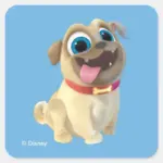 Puppy Dog Pals Rolly Square Sticker