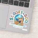 Puppy Scooby Doo One Groovy Pup Sticker