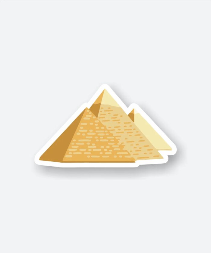 Pyramid Of Giza Sticker
