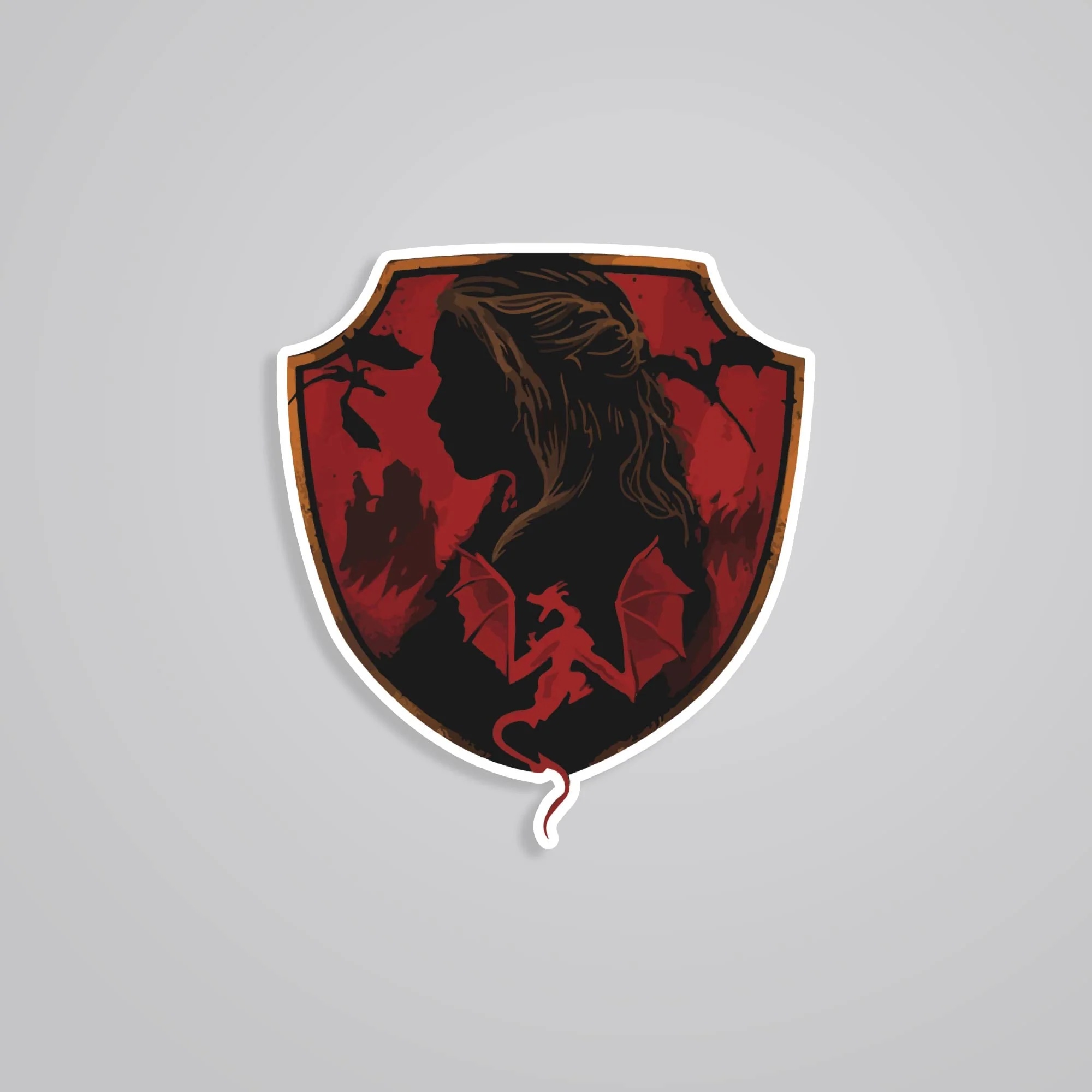 Queen Of Meereen TV Shows Stickers