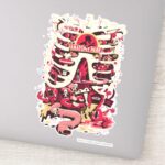 RICK AND MORTY™ Anatomy Park Rib Cage Sticker
