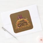 RICK AND MORTY™ Balthromaws Hoard Square Sticker