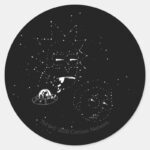 RICK AND MORTY™ Constellations Classic Round Sticker