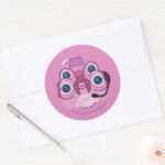 RICK AND MORTY™ DO NOT DEVELOP MY APP CLASSIC ROUND STICKER