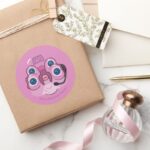 RICK AND MORTY™ DO NOT DEVELOP MY APP CLASSIC ROUND STICKER