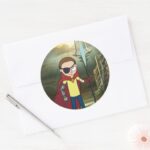 RICK AND MORTY™ Evil Morty Classic Round Sticker