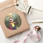 RICK AND MORTY™ Evil Morty Classic Round Sticker