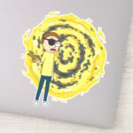 RICK AND MORTY™ Evil Morty Portal Sticker