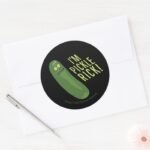 RICK AND MORTY™ Flip The Pickle Classic Round Sticker