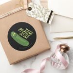 RICK AND MORTY™ Flip The Pickle Classic Round Sticker