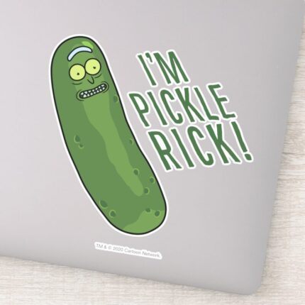 RICK AND MORTY™ Flip The Pickle Sticker