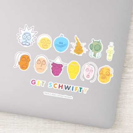 RICK AND MORTY™ Get Schwifty Sticker