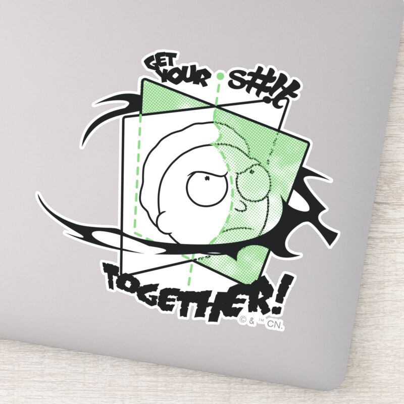 RICK AND MORTY™ Get Your St Together Sticker RICK AND MORTY™ Get Your St Together Sticker