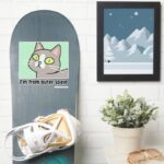 RICK AND MORTY™ Im From Outer Space Sticker