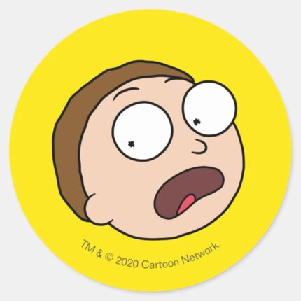 RICK AND MORTY™ Mortys Moods Classic Round Sticker