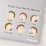 RICK AND MORTY™ Mortys Moods Sticker