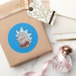 RICK AND MORTY™ Ricks Moods Classic Round Sticker