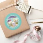 RICK AND MORTY™ Ricks Private Place Classic Round Sticker