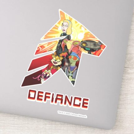 RICK AND MORTY™ Space Beth Defiance Crew Sticker