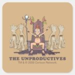 RICK AND MORTY™ The Unproductives Square Sticker