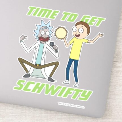 RICK AND MORTY™ Time To Get Schwifty Sticker