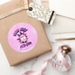 RICK AND MORTY™ Wubba Lubba Dub Dub Classic Round Sticker