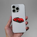 RWB 911 Red Sticker