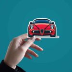 Racer Car Sticker