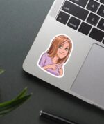 Rachel Friends Sticker