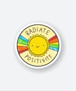 Radiate Positivity Sticker