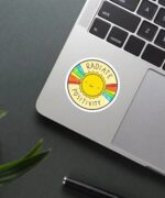 Radiate Positivity Sticker