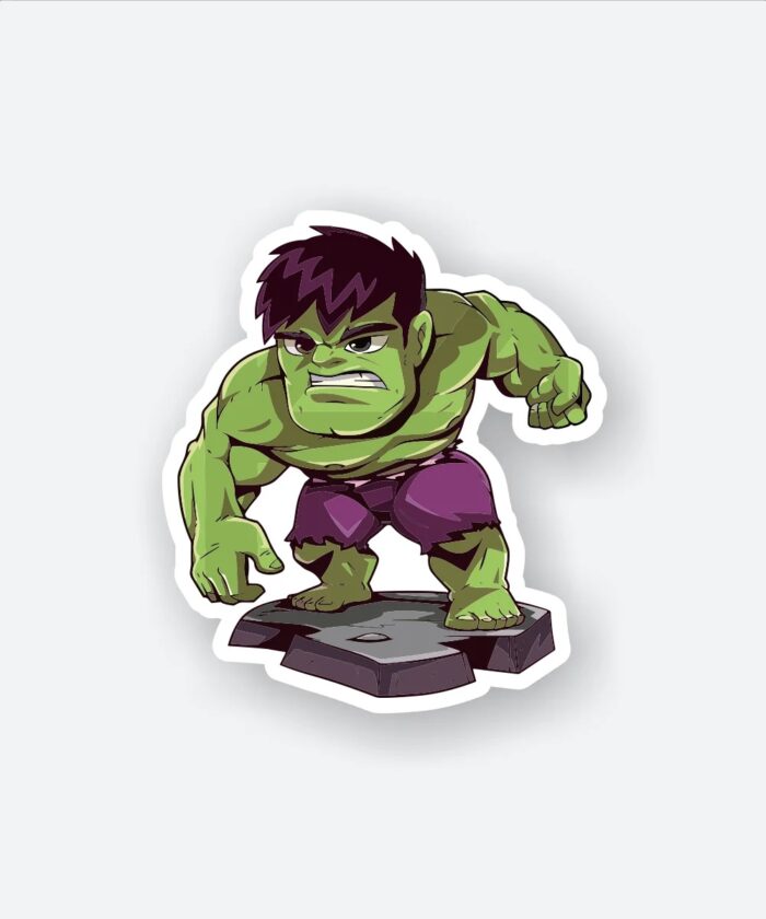 Raging HULK Sticker