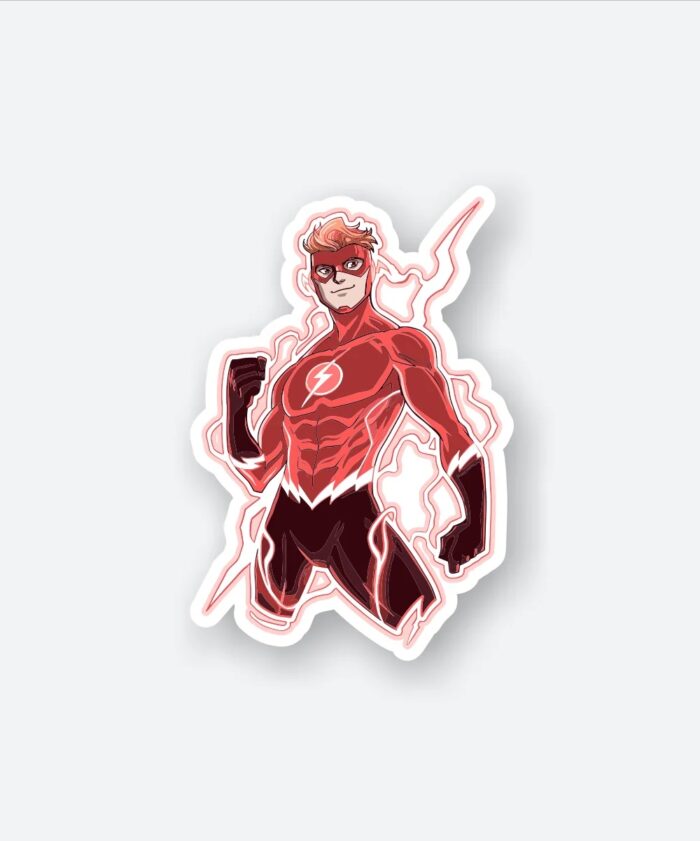 Raging The Flash Sticker