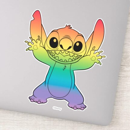 Rainbow Stitch Sticker
