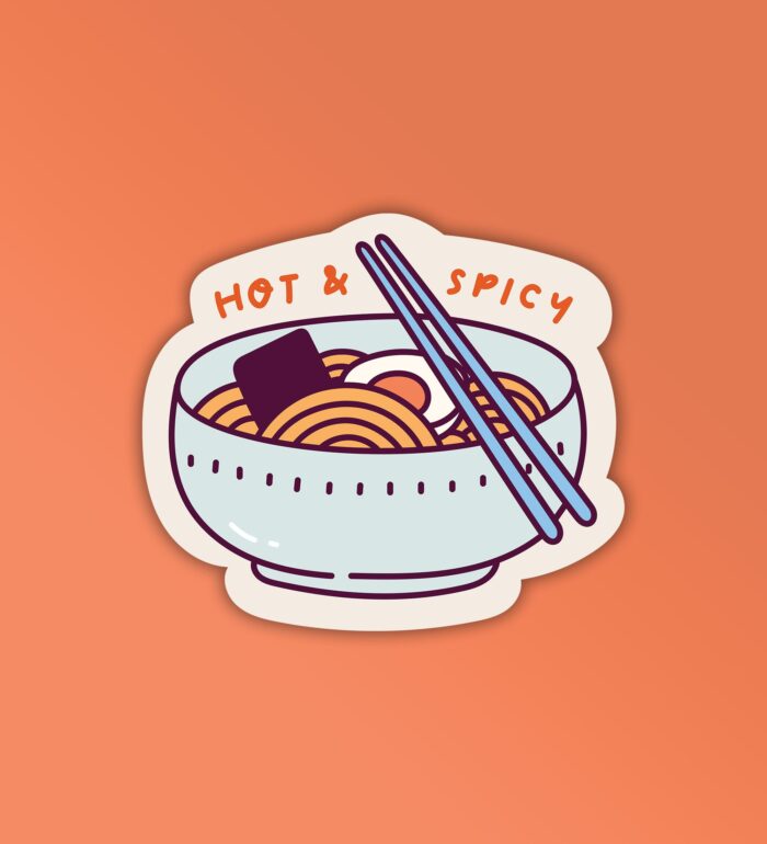 Ramen Laptop Mobile Stickers