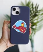Red Hero Iron Man Sticker