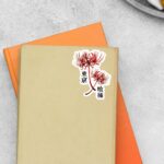 Red Spider Lily Anime Stickers