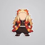 Rengoku Chibi Anime Stickers