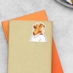 Rengoku Minimalist Anime Stickers