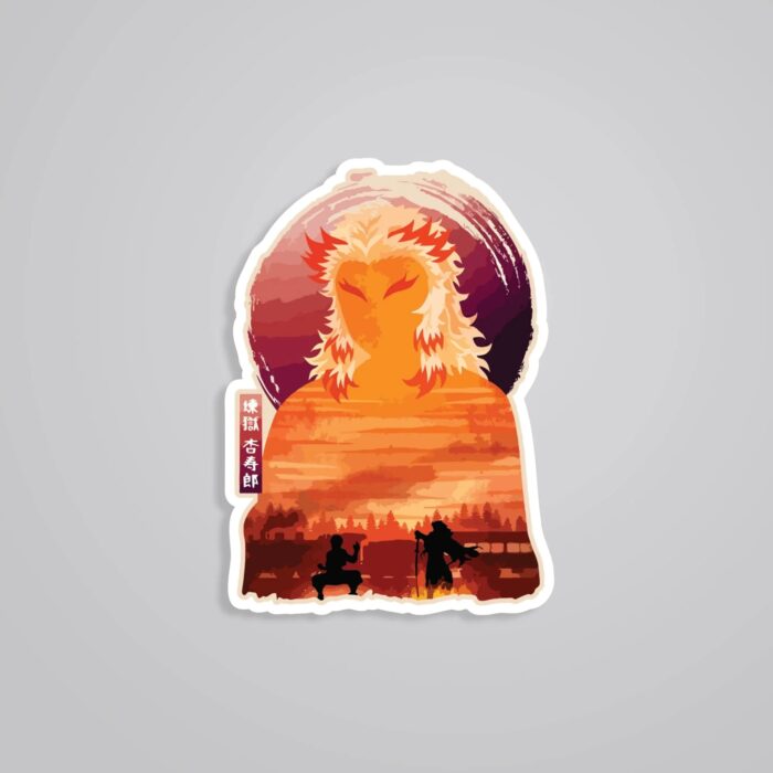 Rengokus Last Stand Anime Stickers