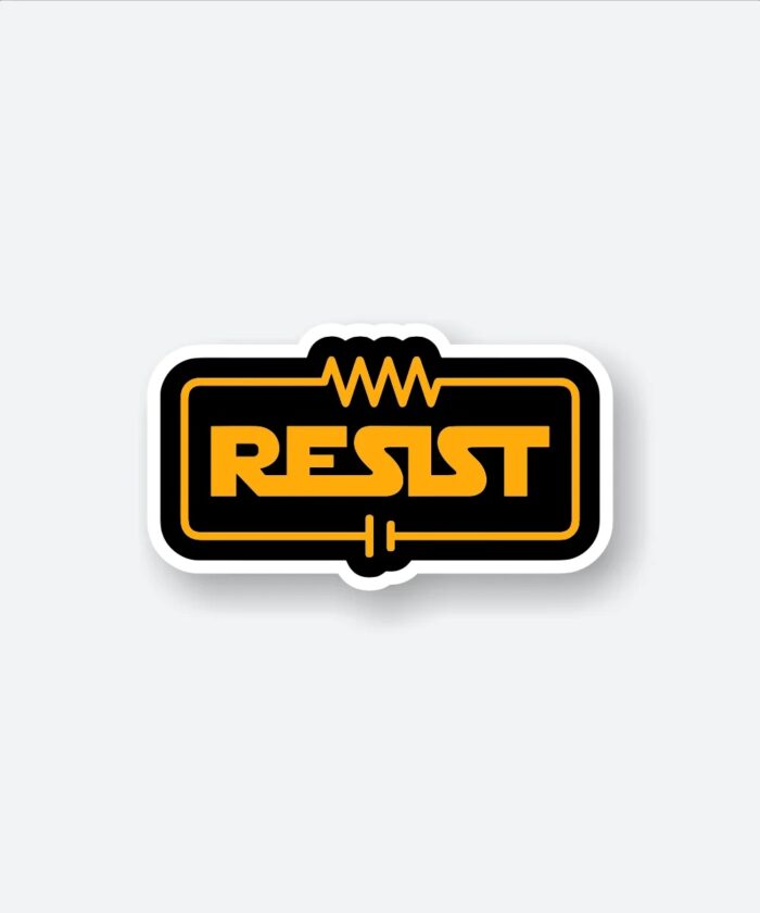 Resist Circuit Sticker