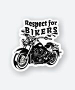 Respect For Bikers Sticker