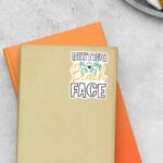 Resting Beach Face Witty Stickers