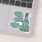 Retro Scooby OMG Sticker