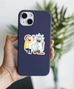 Rick And Morty Ice Cream Sticker