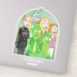 Rick And Morty Family Graphic Sticker