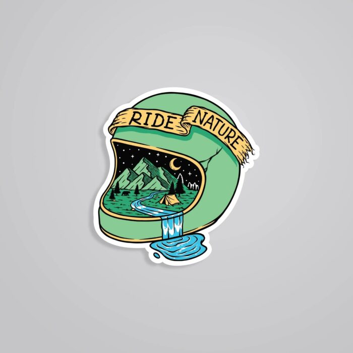 Ride Nature Travels Stickers