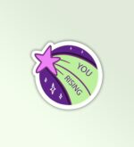 Rising Star Sticker