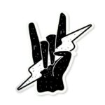 Rock On Sticker