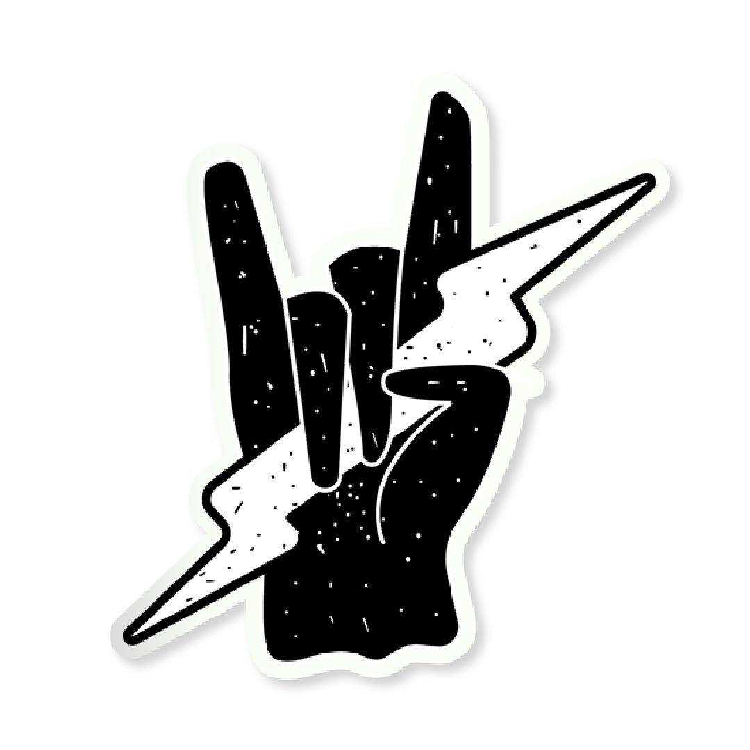 Rock On Sticker